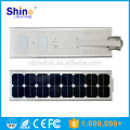 Hot Sale 6m 7m 8m Pole 40w Integrated all in one Led Solar Street Lights pole design Price List For Outdoor